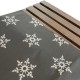 20pcs Designer Printed Tissue Papers - Snow Flakes