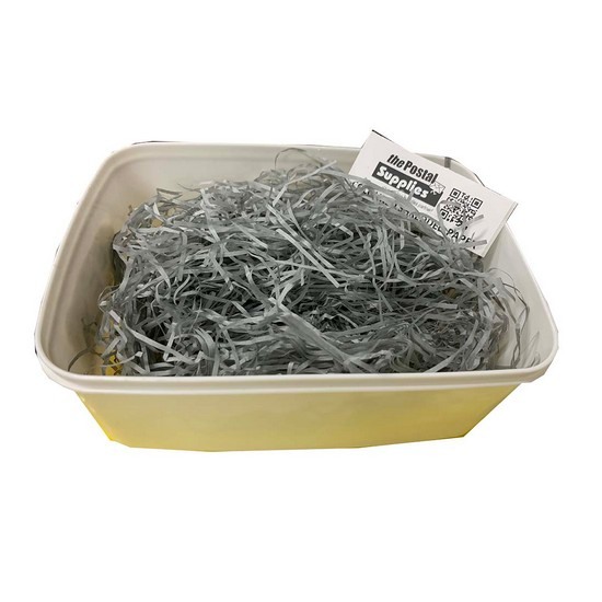 Grey Shredded Paper