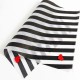 20pcs Designer Printed Tissue Papers - Stripes B/W