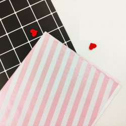 20pcs Designer Printed Tissue Papers - Stripes PINK 20pcs Designer Printed Tissue Papers - Stripes PINK