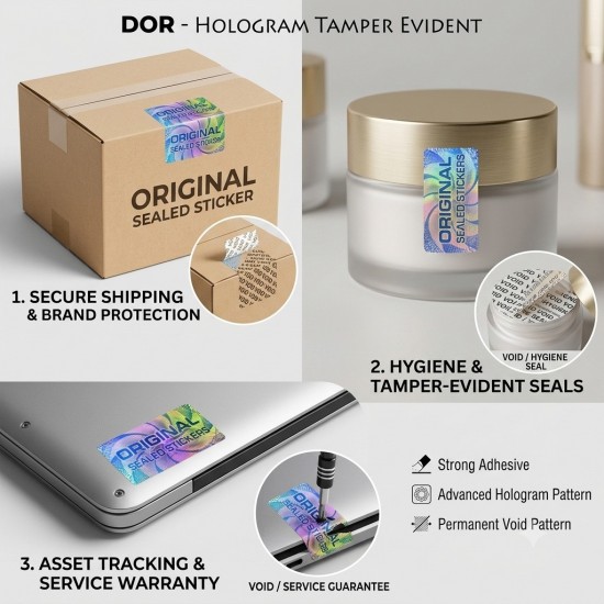 20pcs Tamper Evident ORIGINAL Hologram Security Seal Stickers 3 x 1.5cm | Anti Counterfeit VOID Labels | Authenticity Stickers | Singapore 20pcs Tamper Evident ORIGINAL Hologram Security Seal Stickers 3 x 1.5cm | Anti Counterfeit VOID Labels | Authenticity Stickers | Singapore