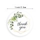 Small Thank You Round Stickers Dia. 25mm 