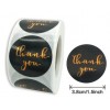 Medium Size Thank You Round Stickers Dia. 38mm D54