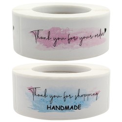 Small Rectangular Thank You Stickers Small Rectangular Thank You Stickers