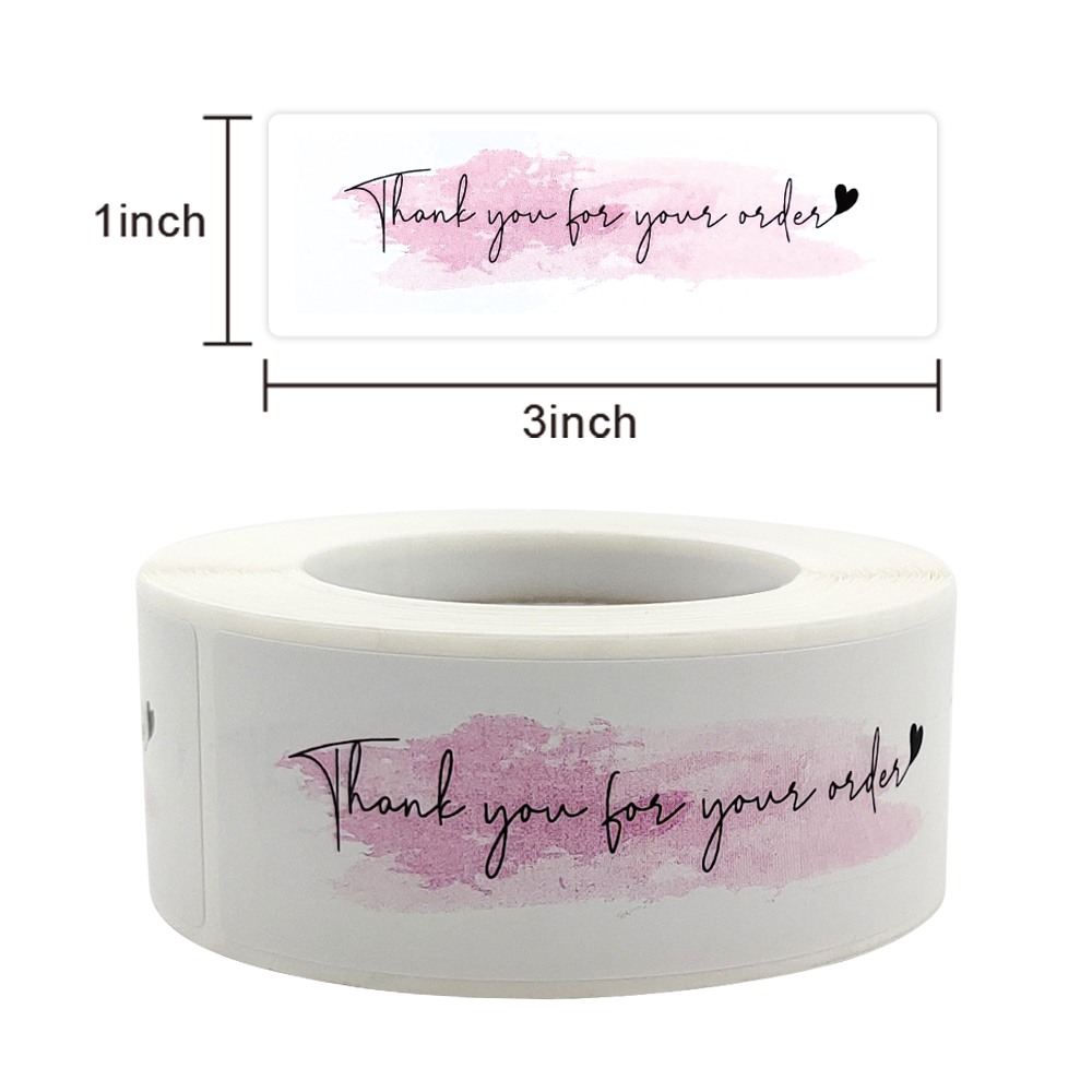 Rectangular Thank You Stickers [Your online shop for Ecommerce ...