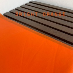 Bright Orange Thin Wrapping Tissue Papers 50x70cm (17gsm)