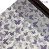 20pcs Printed Tissue Wrapping Paper - Purple Butterflies