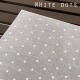 20pcs Designer Printed Tissue Papers - White Dots