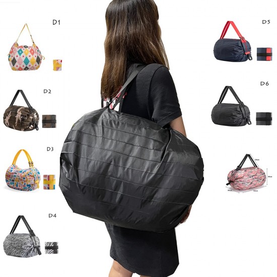 Compact Foldable Versatile Waterproof Expandable Travel Shopping Bag