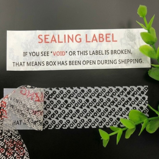 Tamper-Evident Void Security Stickers (Large)