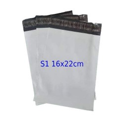 White Poly Mailer #S1 16x22 cm (Wholesale)
