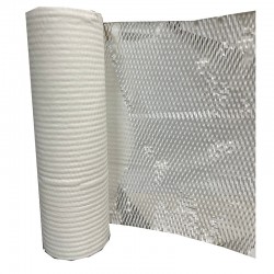 Honeycomb Kraft Paper – Eco-Friendly Reusable & 100% Recyclable Void Filler Wrapping Paper-WHITE