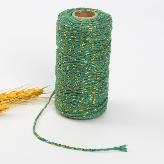 BAKER'S TWINE (Gold & Green) Roll