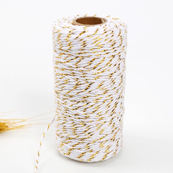 BAKER'S TWINE (GOLD & IVORY) Roll