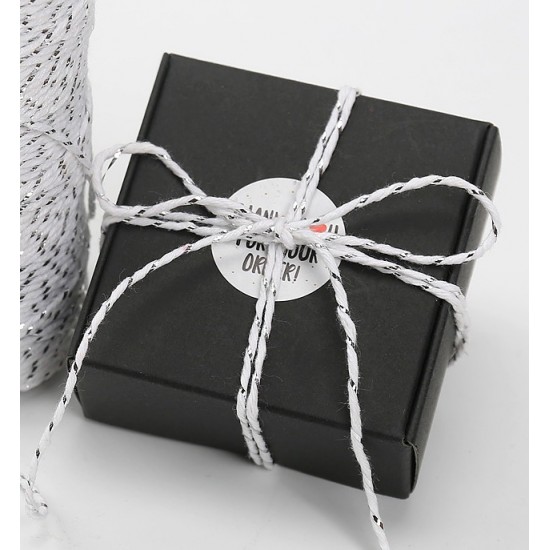 Baker's Twine (Silver & White) Baker's Twine (Silver & White)