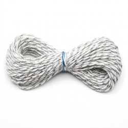 Baker's Twine (Silver & White)