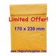 S5 Size Kraft Bubble Mailer (Wholesale) 