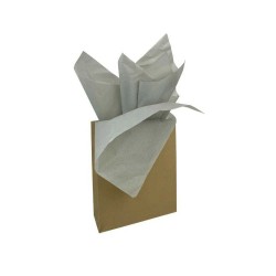 Grey Wrapping Tissue Papers 50x70cm (17gsm) Grey Wrapping Tissue Papers 50x70cm (17gsm)