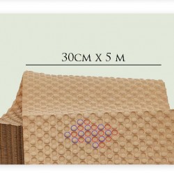 5m Eco-Friendly Recyclable Kraft Bubble Wrap Filler Roll 30cm / 50cm Width | Sustainable Packaging Singapore