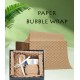 Eco-Friendly Recyclable Kraft Bubble Wrap Filler