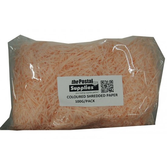 Peach Shredded Paper Fillers