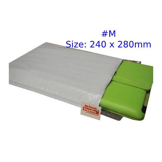 White Poly Bubble Mailer #M (Wholesale)