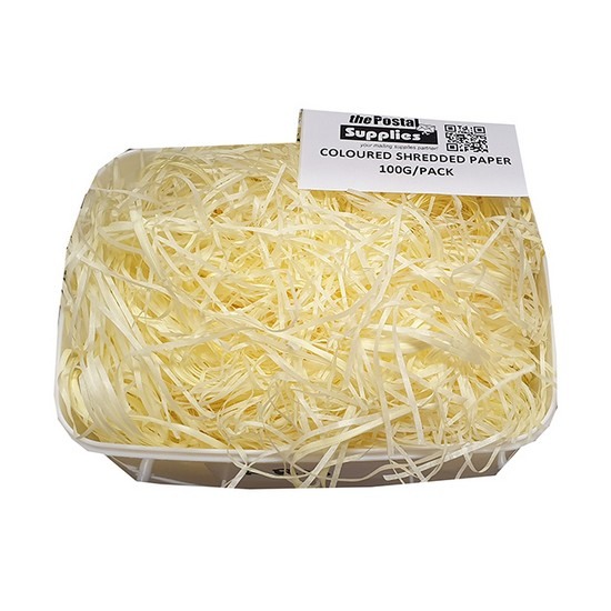 Light Yellow Shredded Paper