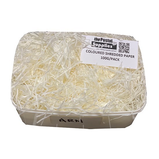 Milky White Shredded Paper