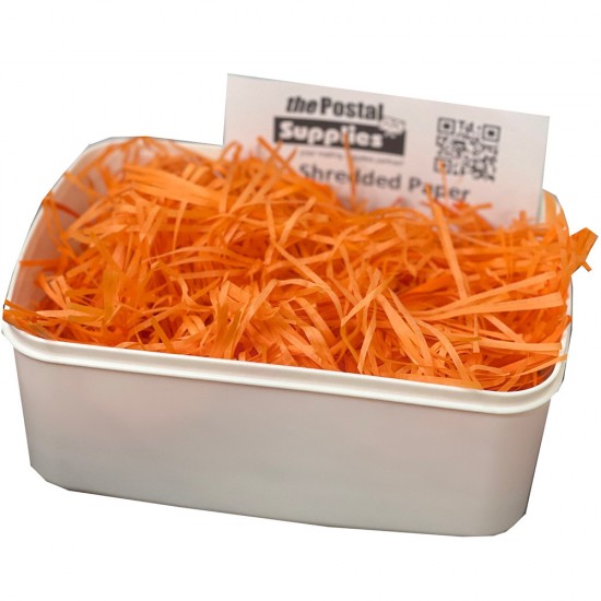 Orange Shredded Paper