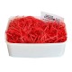 Scarlet Red Raffia Shredded Paper Fillers