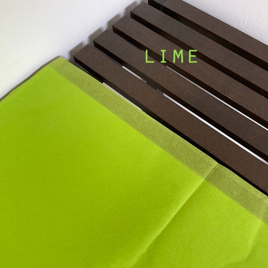 Lime Wrapping Tissue Papers 50x70cm (17gsm)