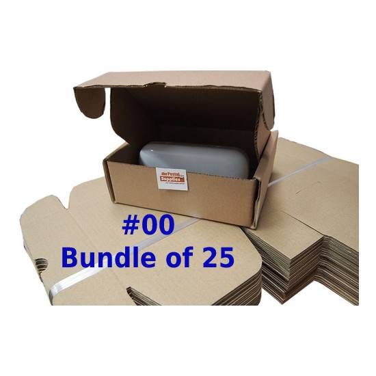 Postal Box Size 00 (XXXS) - 25pcs per bundle