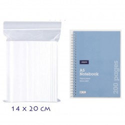 Thick Clear Ziplock Bags (No Red Lines)  #1420